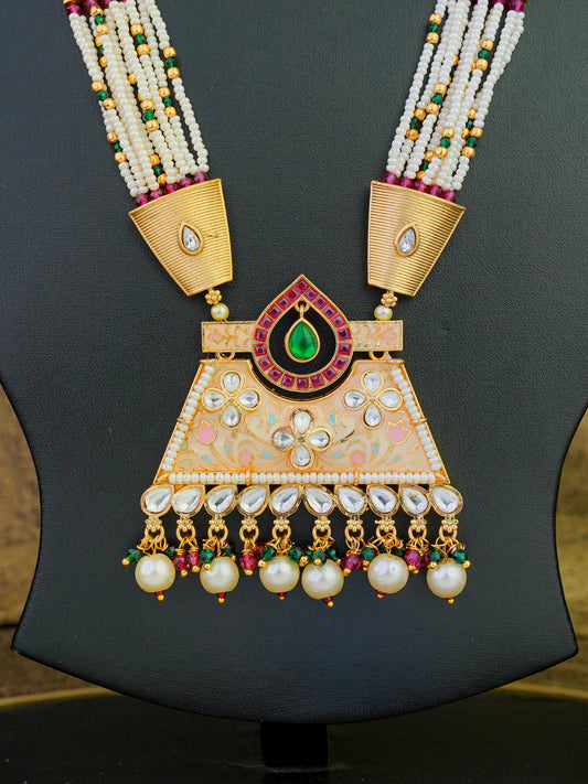 Rajashree Meenakari Heritage Bridal Set