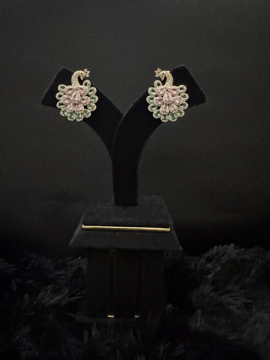 Regal Blossom Gold Earrings
