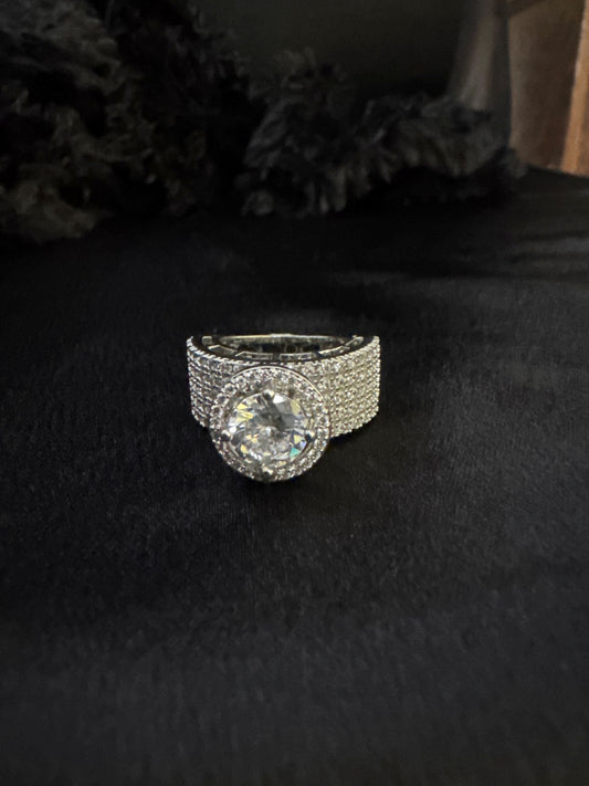 Classic Spark Statement Ring