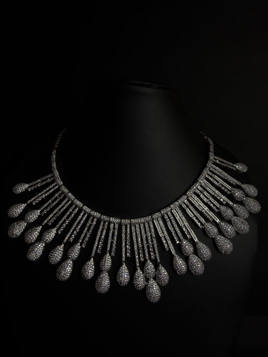 Emerald Cascade Radiance necklace Set
