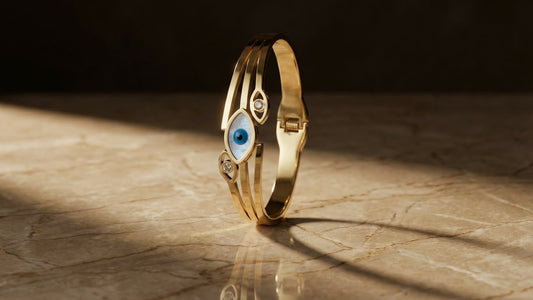 LUMORA EVIL EYE™ ANTI-TARNISH PROTECTION CUFF