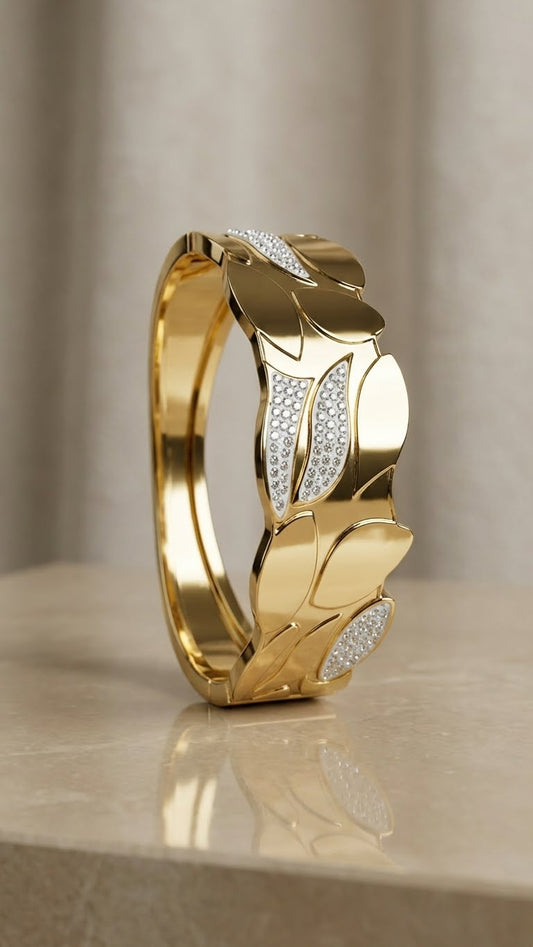 AUREVA FLARELUX™ ANTI-TARNISH STATEMENT CUFF BRACELET