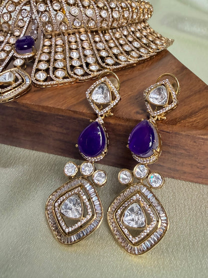 Maharani Royal Polki Choker Set