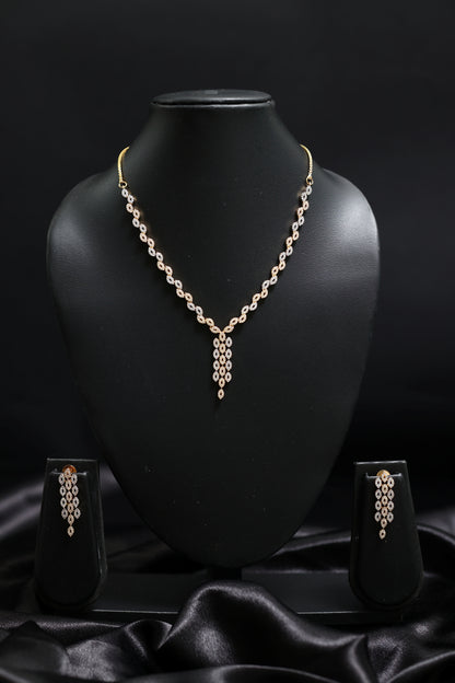 Classic Charm Diamond Necklace Set