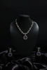 Victorian Style Diamond & Amethyst Bloom Necklace Set