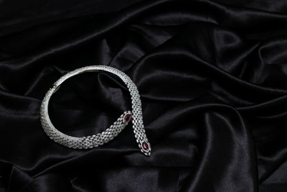 Starlight Serpent Ruby & Diamond Necklace Set