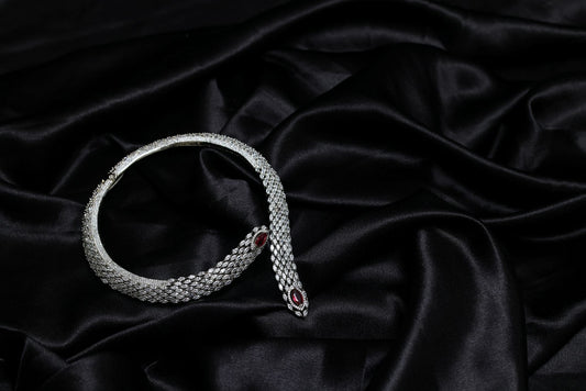 Starlight Serpent Ruby & Diamond Necklace Set