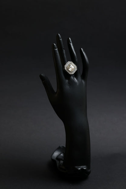 Hexa Prism Ice Diamond Royale Ring