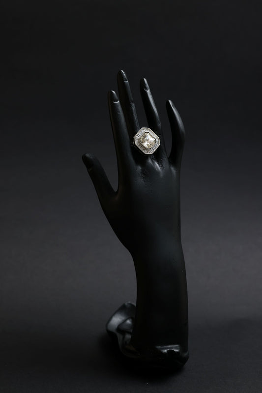 Hexa Prism Ice Diamond Royale Ring
