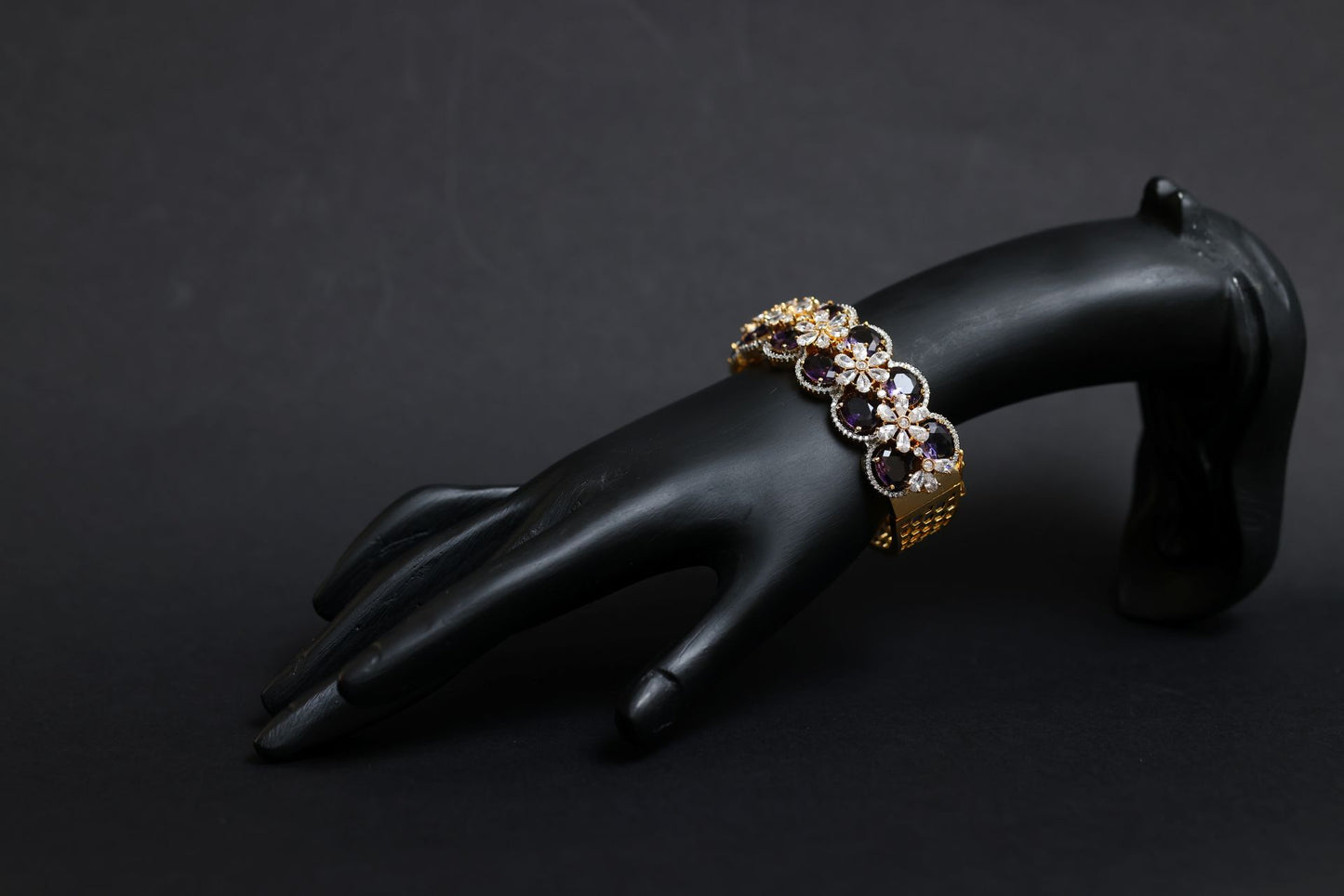 amara noir petal cz luxury kada