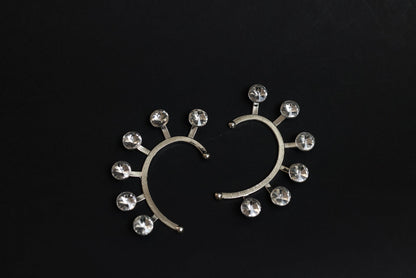 Radiant Halo CZ Ear Cuffs