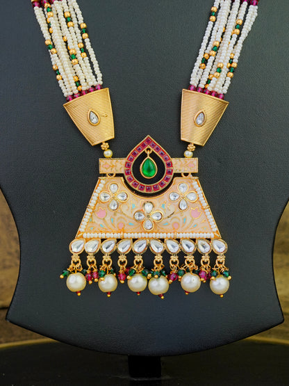 Rajashree Meenakari Heritage Bridal Set