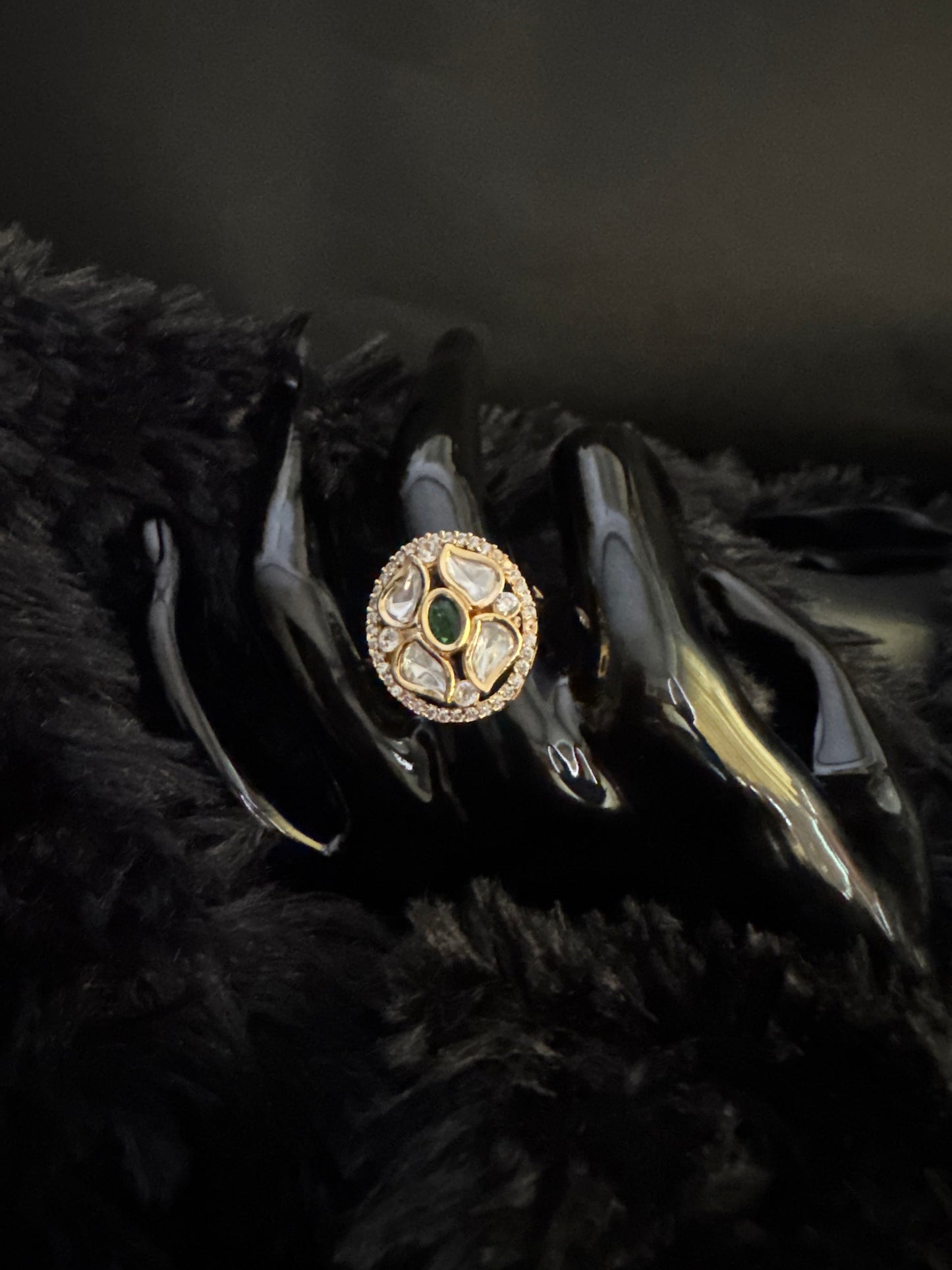 golden twilight spark ring