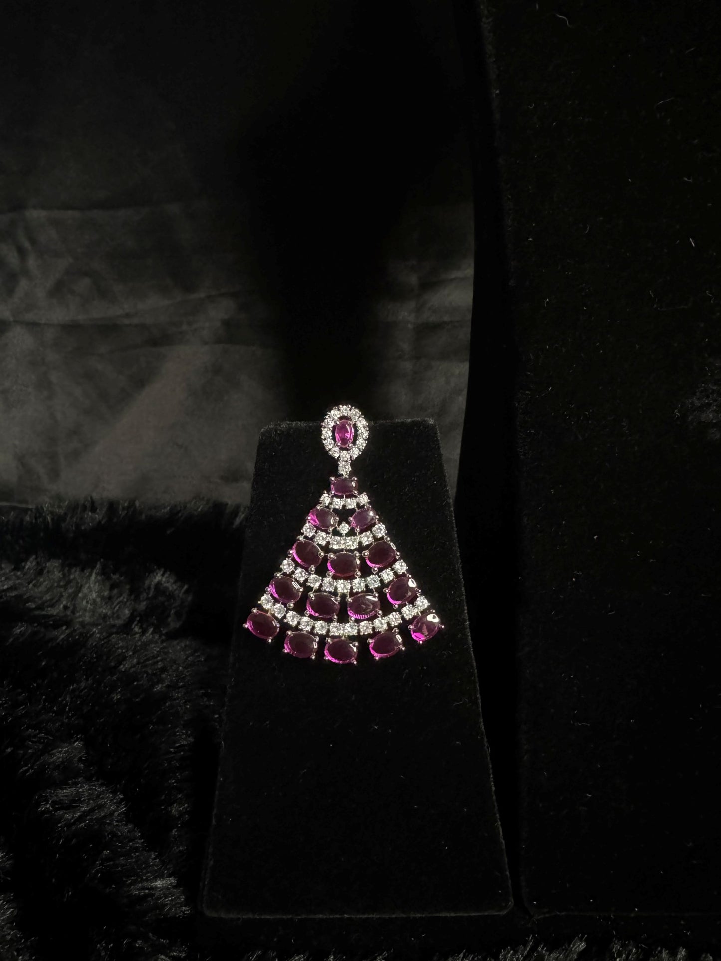 crystal crown diamond necklace