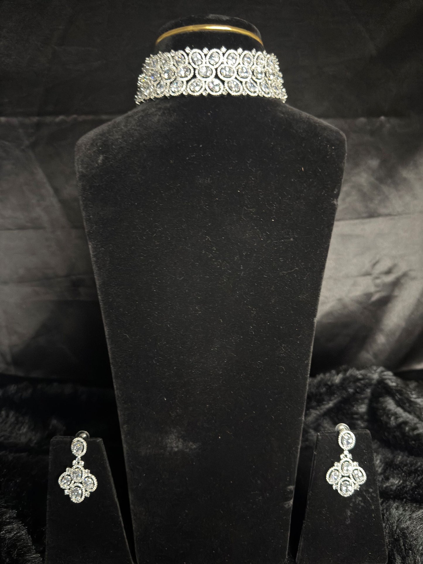 starlight diamond bridal set