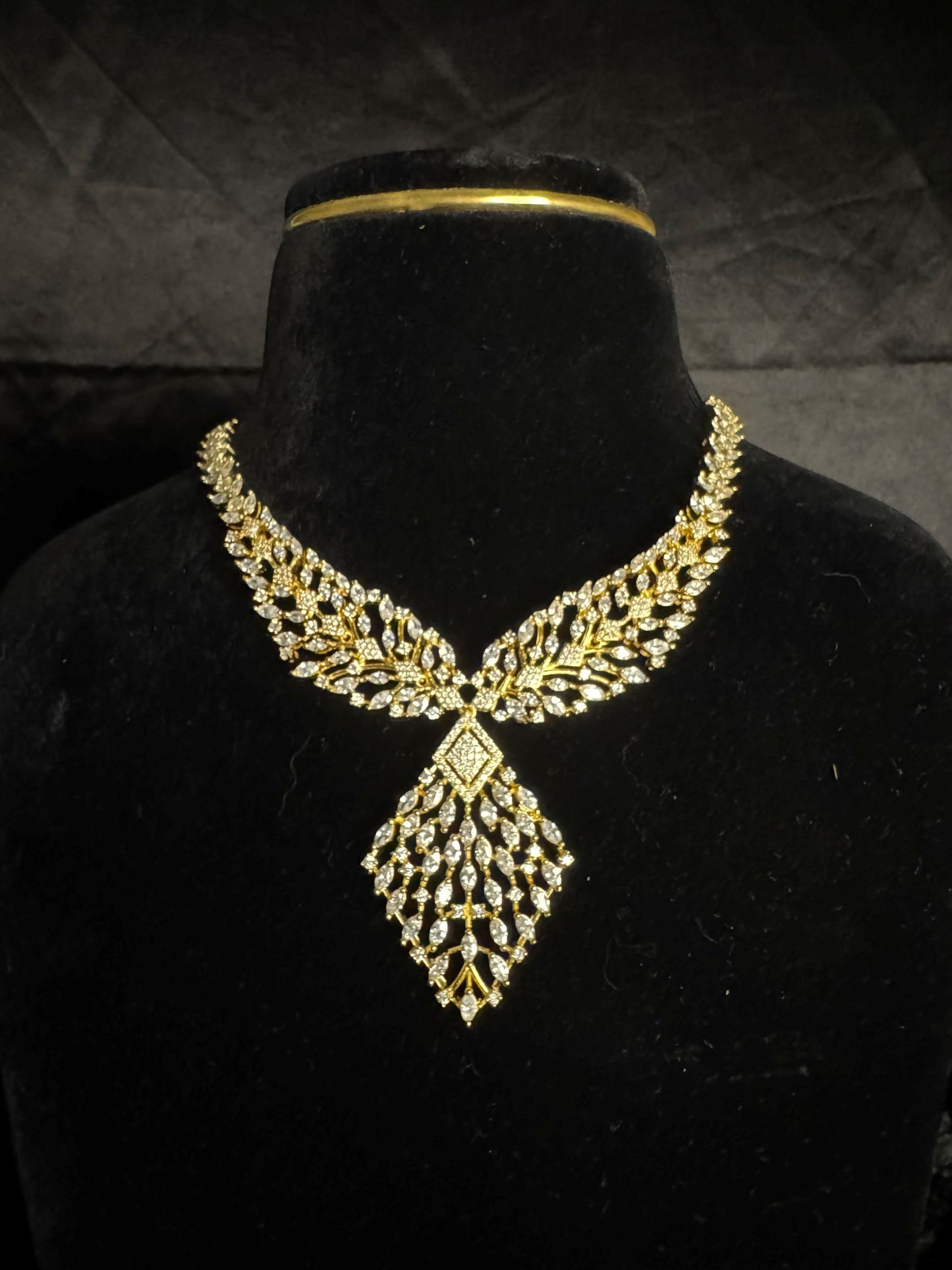 heritage charm gold necklace