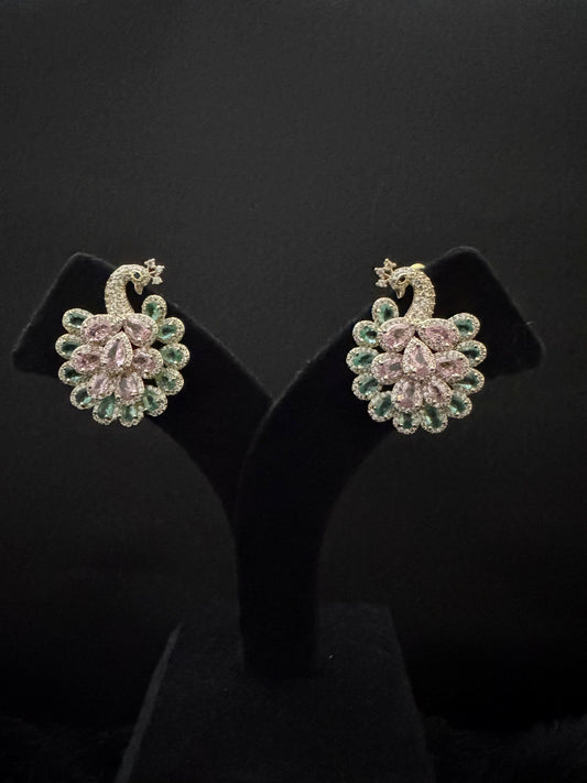 Regal Blossom Gold Earrings