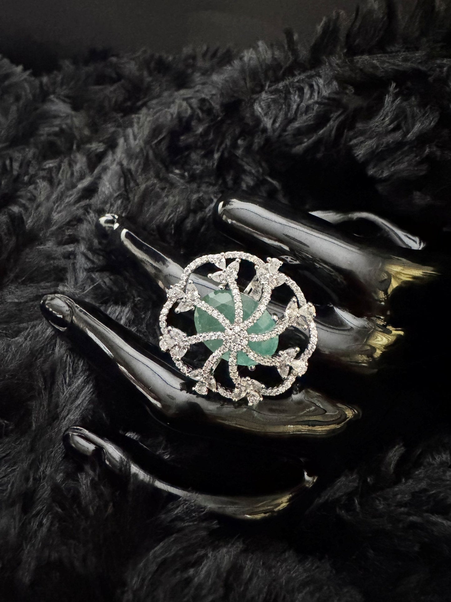 radiant blossom ring