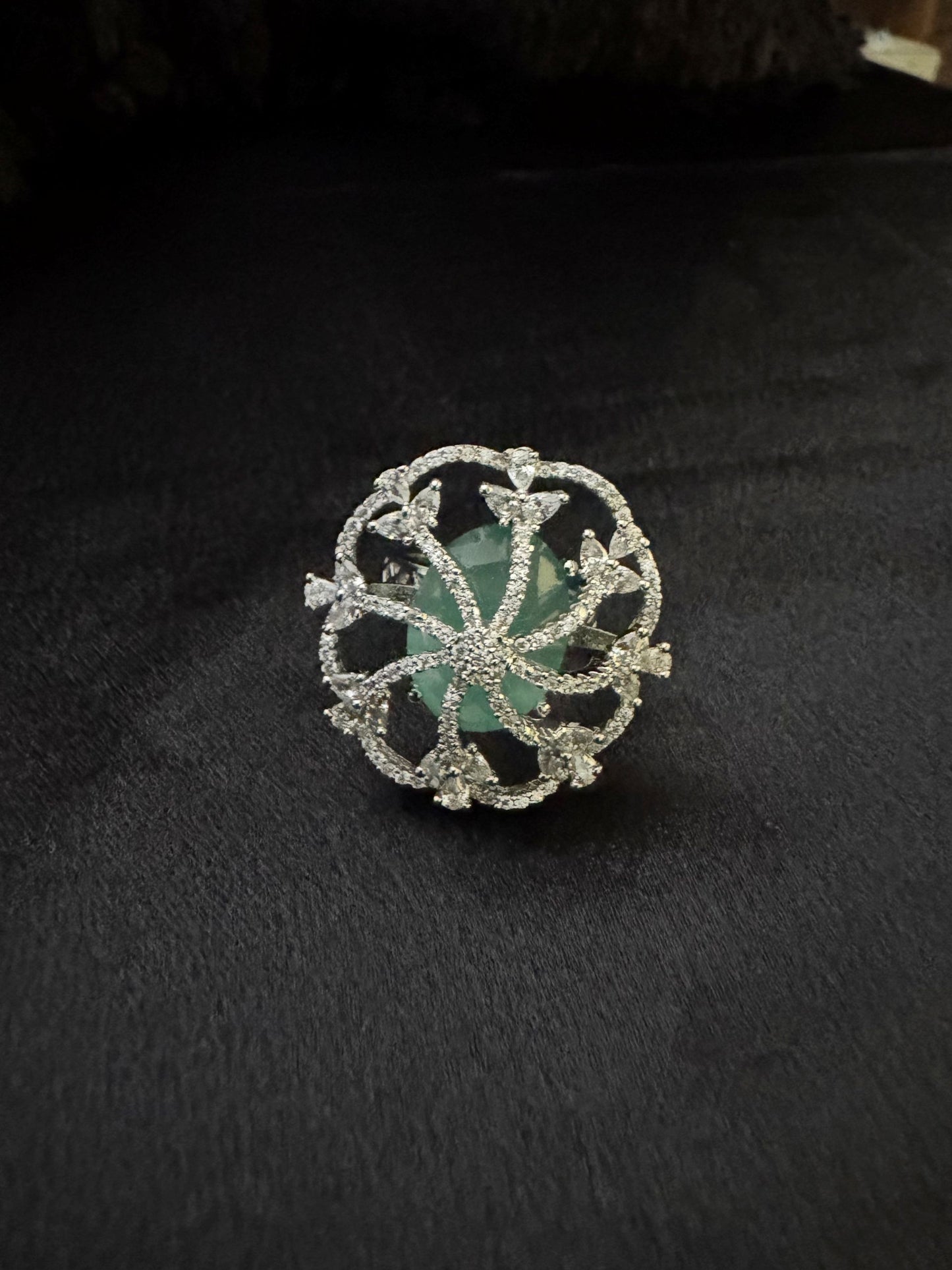 radiant blossom ring