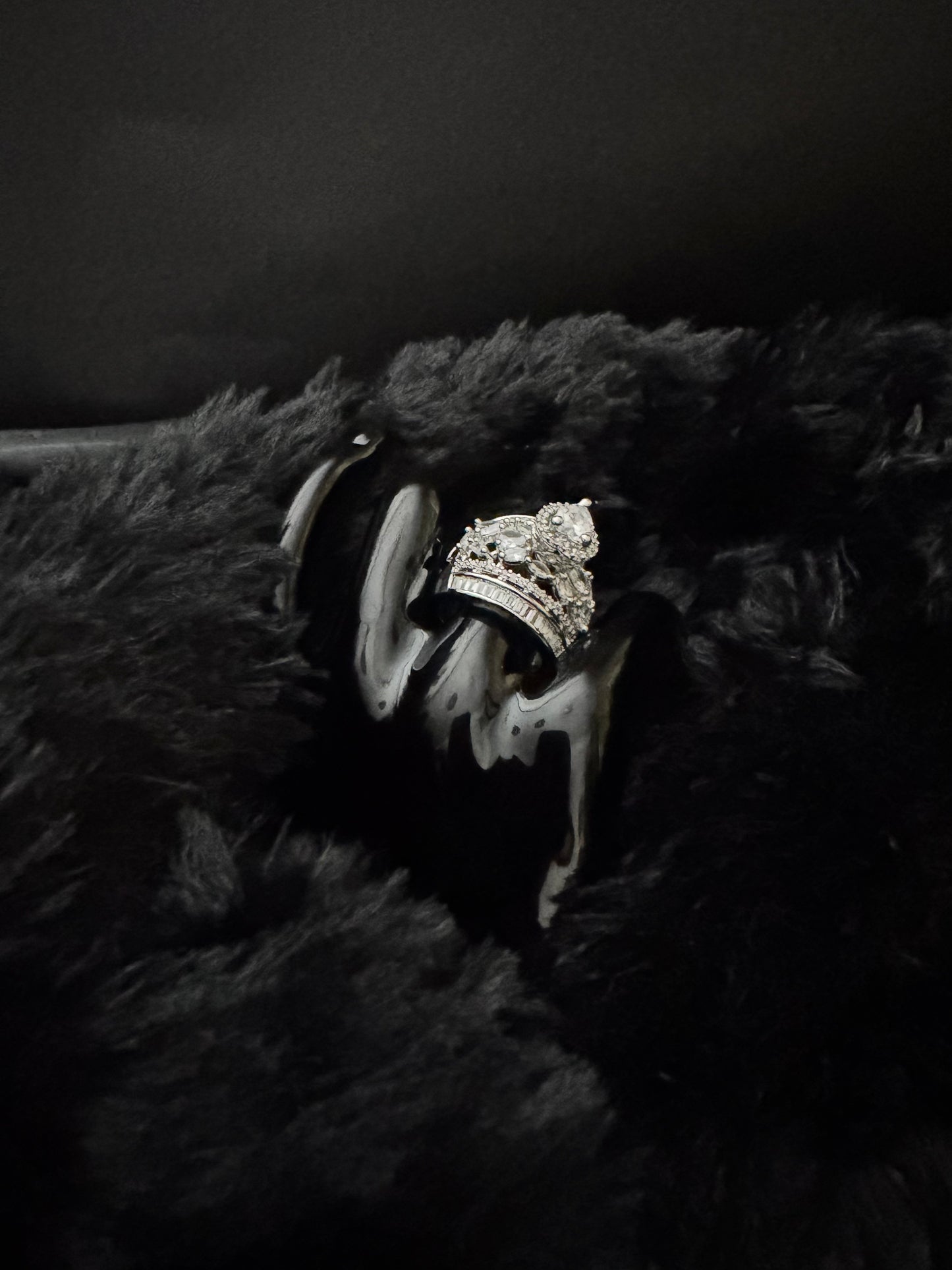 celestial crown diamond ring