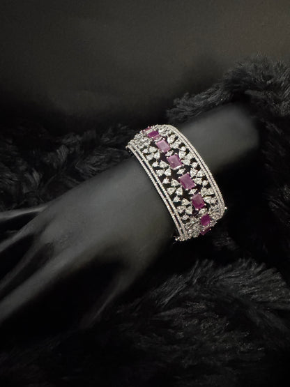 Royale Ruby Mosaic Cuff