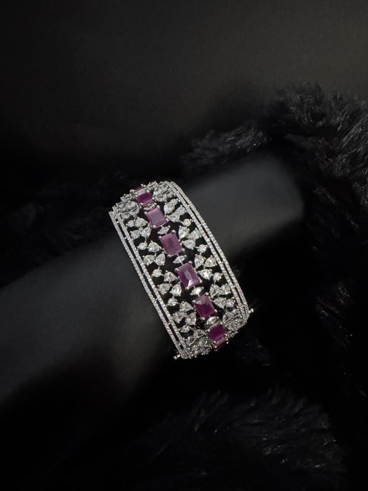 Royale Ruby Mosaic Cuff