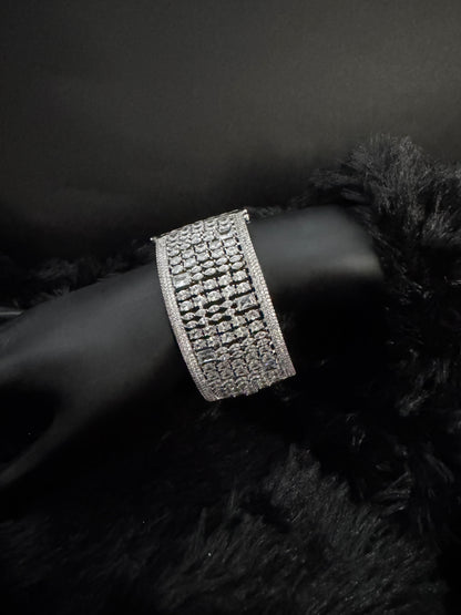 Diamond Cascade Royale Cuff