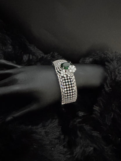 Midnight Bloom Luxe Cuff Bracelets