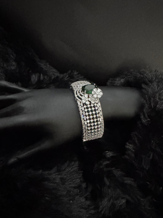 Midnight Bloom Luxe Cuff Bracelets