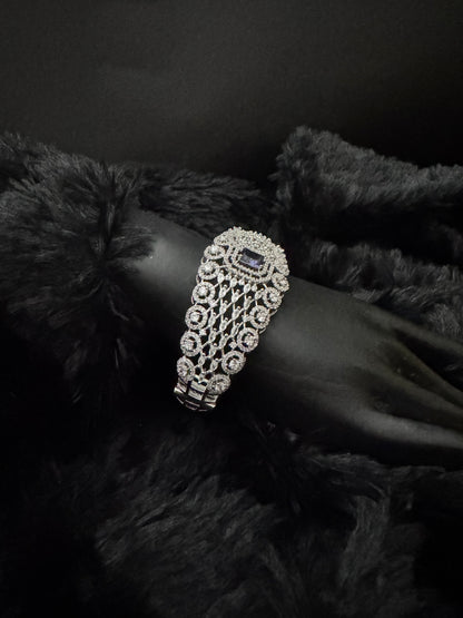 Sapphire Royale Lattice Diamond Bracelet