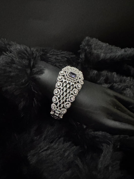 Sapphire Royale Lattice Diamond Bracelet