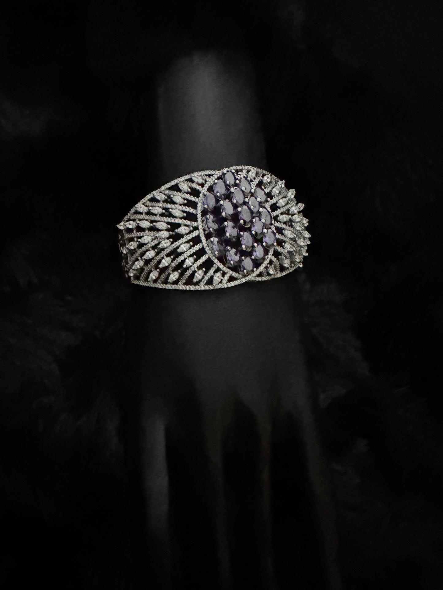 amethyst galaxy regal cuff