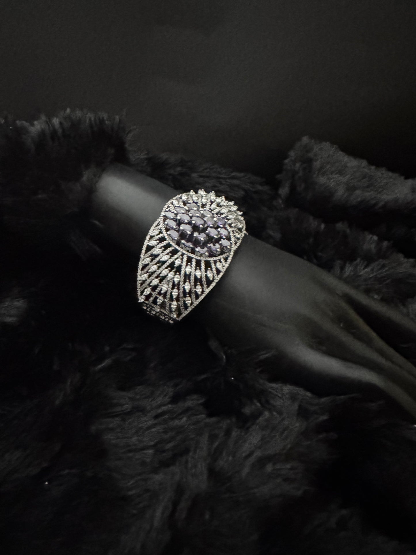 amethyst galaxy regal cuff