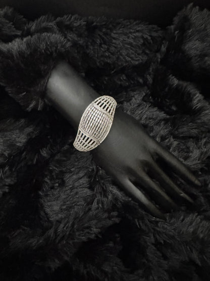 Celestial Prism Sculpted Cuff