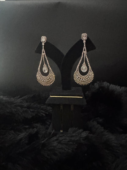 Aurelia Crystal Teardrop Chandeliers