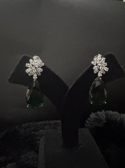 Emerald Dewdrop Luxe Earrings