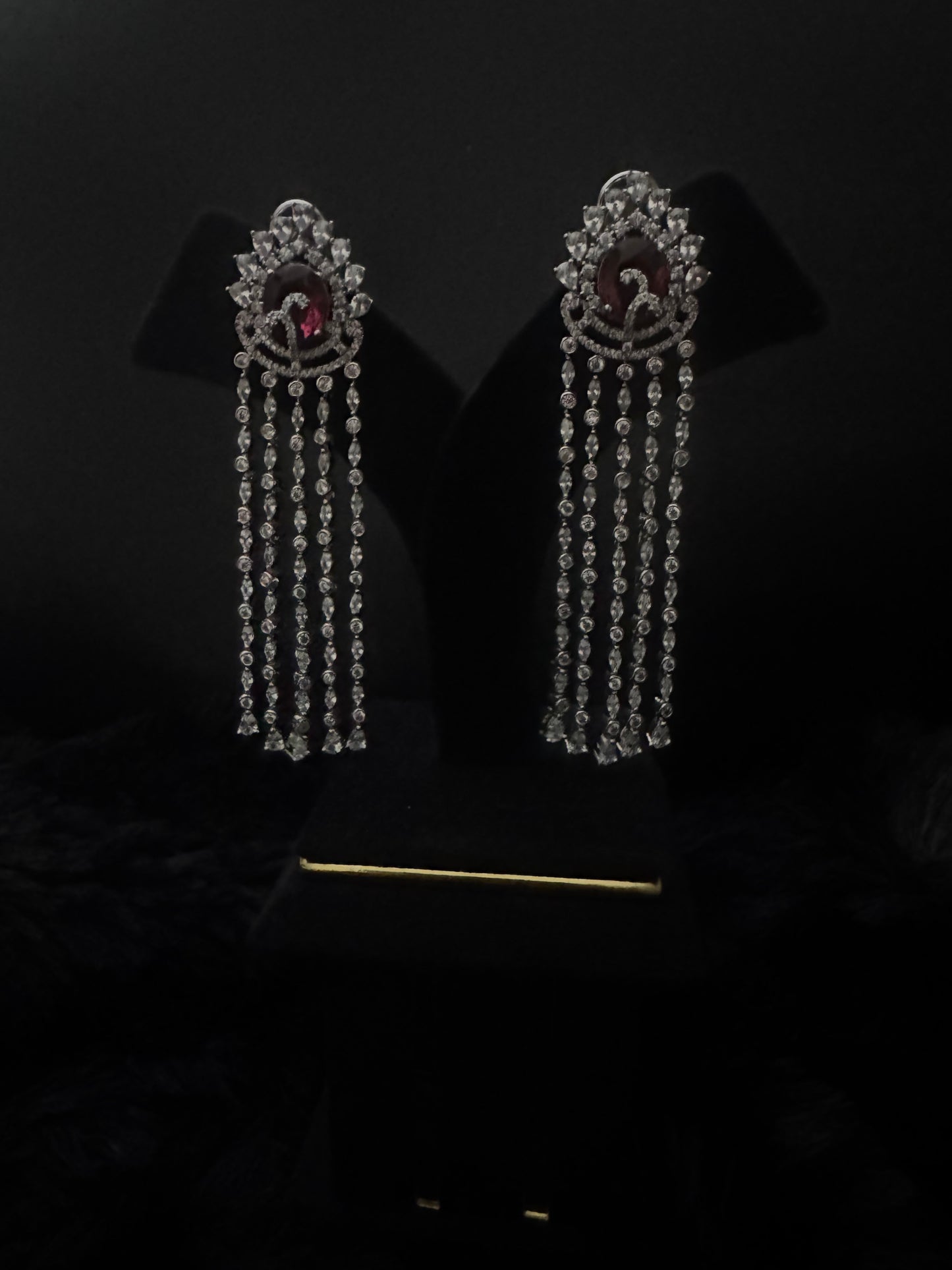 rouge mirage waterfall earrings