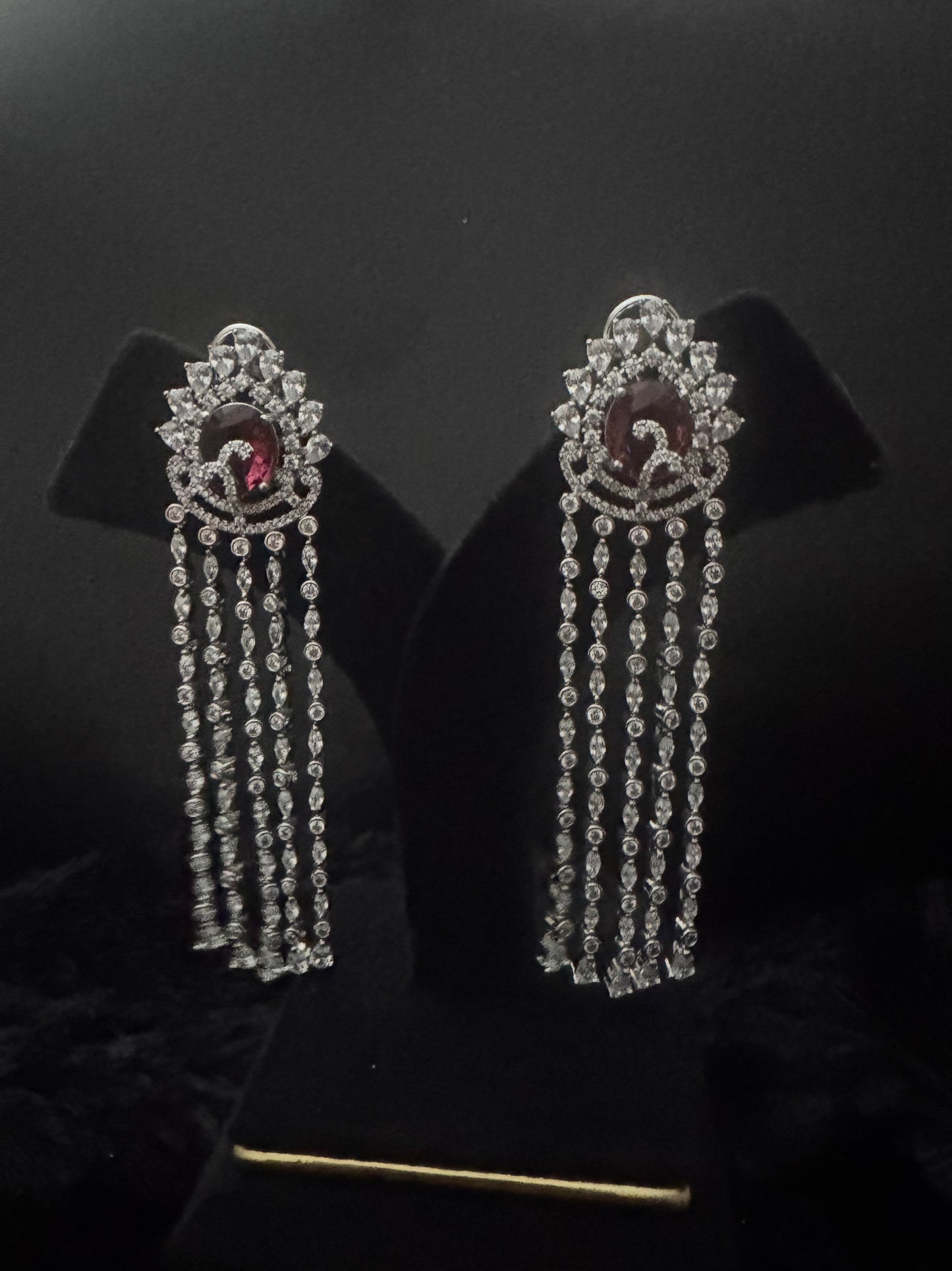 rouge mirage waterfall earrings