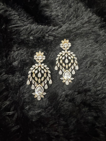 Crystal Aureté Royale Chandelier Earrings