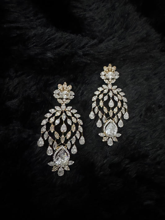 Crystal Aureté Royale Chandelier Earrings