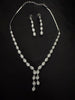 Celestia Drop Diamond Necklace Set