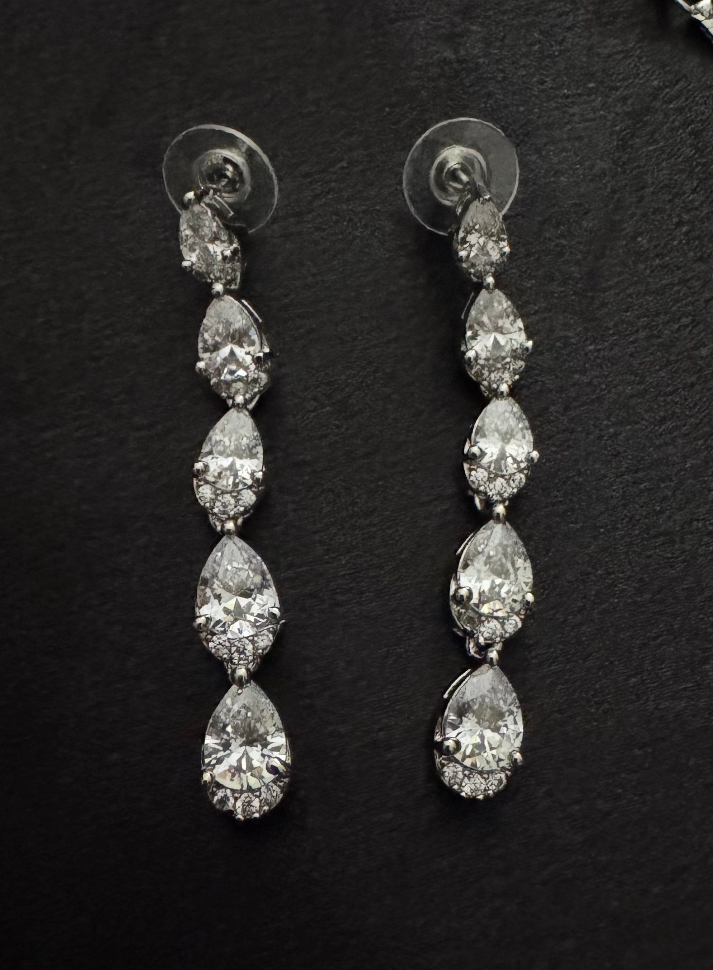 celestia drop diamond necklace set