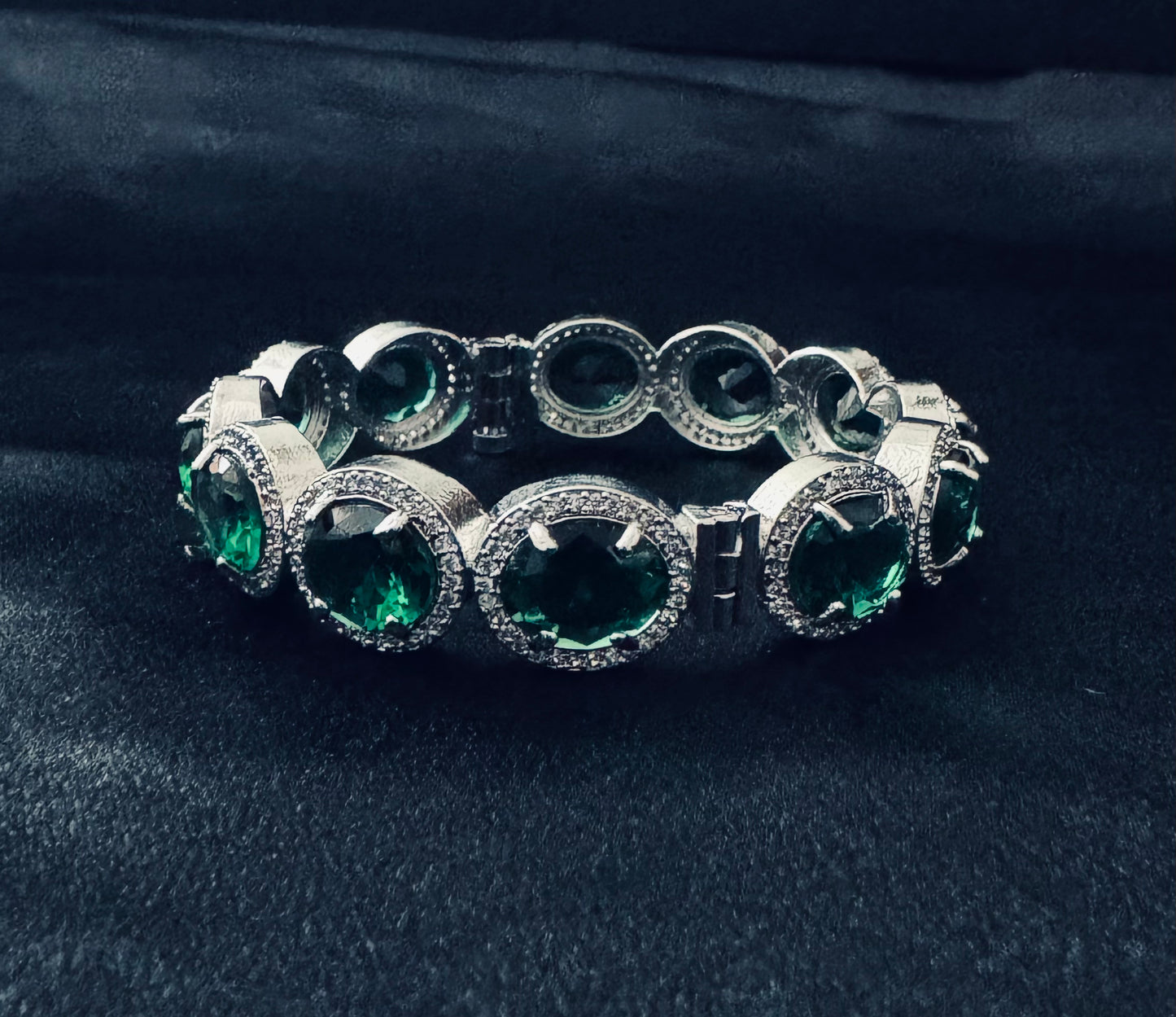 emerald heritage kada bracelet