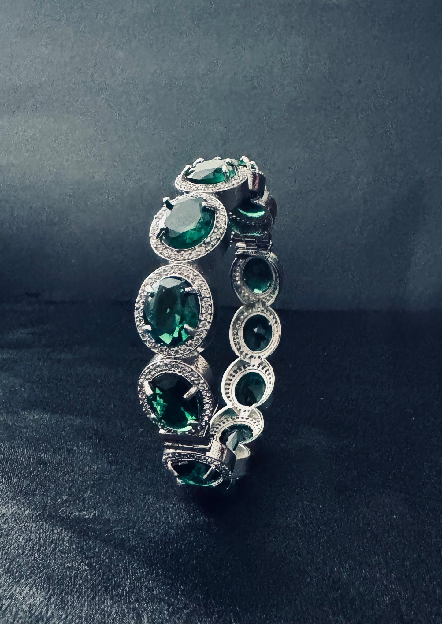 emerald heritage kada bracelet