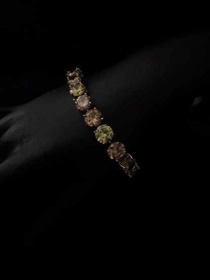 Lumiere Cluster Chain Bracelet