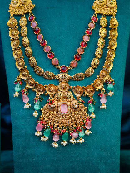 Shringarika Padmini Pastel Heirloom Bridal Set