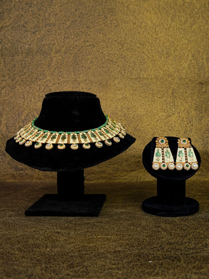 Haritima Enamel Heritage Choker Set