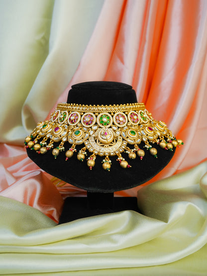 Vasundhara Kumkumraaga Bridal Set