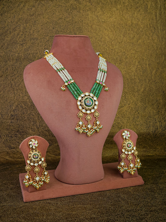 Vaidika Rangprabha Necklace Set