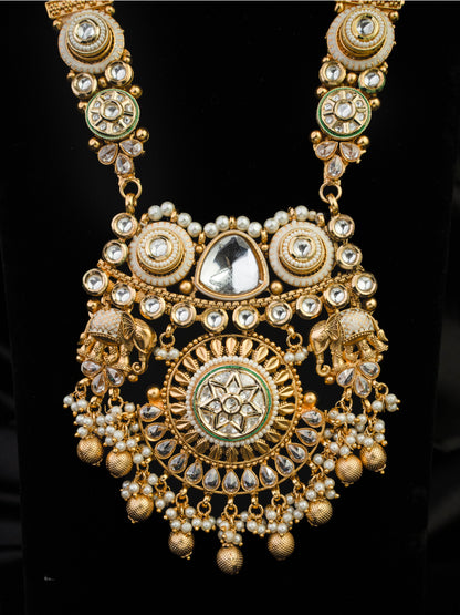 Heritage Elephante Kundan Bridal Set